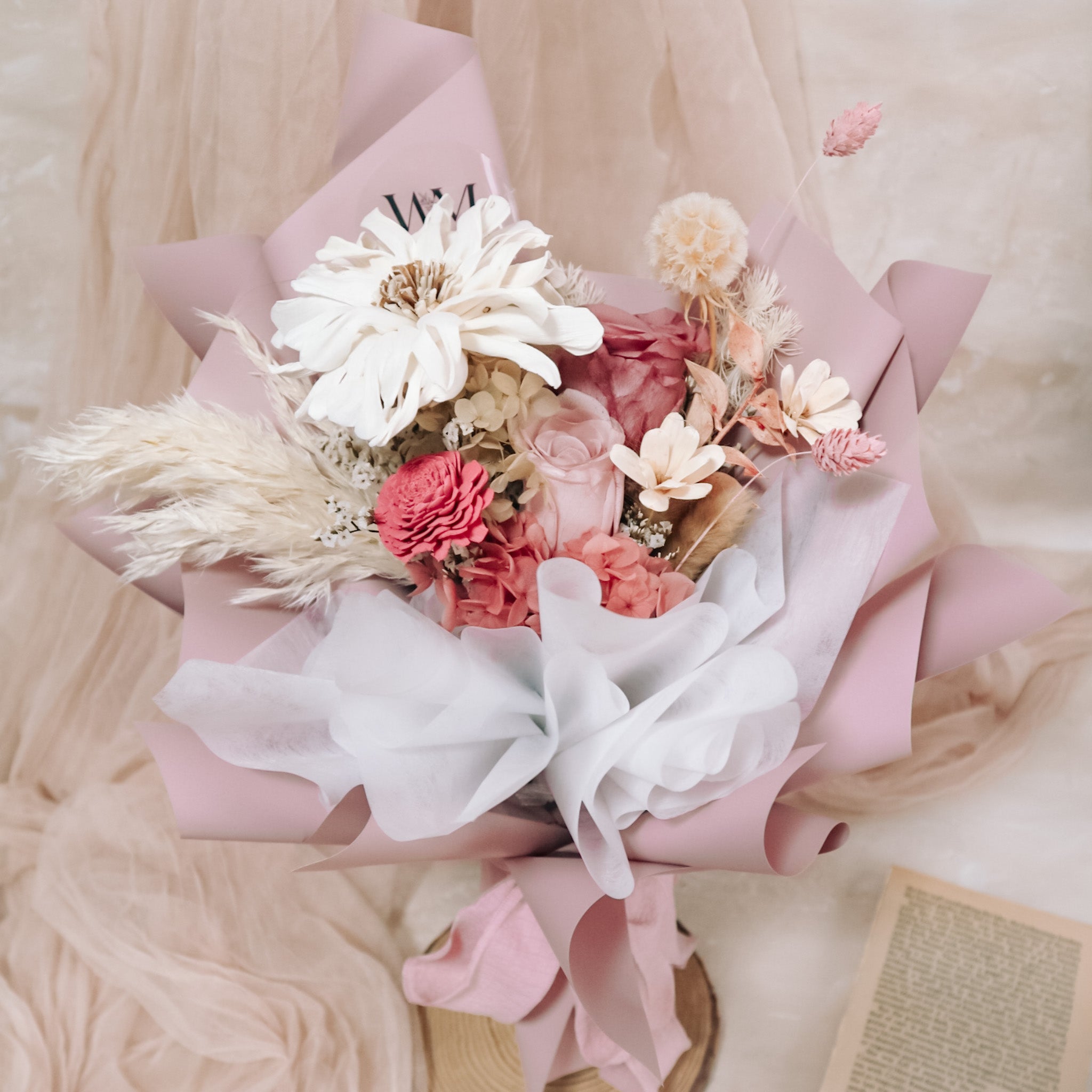 Misty Bloom | Wild Matters | Preserved Flower Bouquet